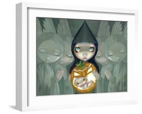 Born of a Pumpkin-Jasmine Becket-Griffith-Framed Art Print