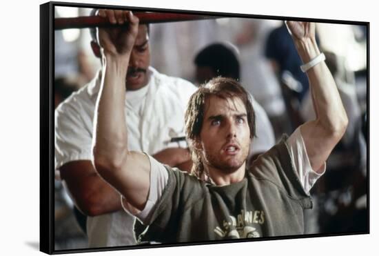 BORN ON THE FOURTH OF JULY, 1989 directed by OLIVER STONE Tom Cruise (photo)-null-Framed Stretched Canvas