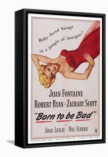 Born to Be Bad-null-Framed Stretched Canvas
