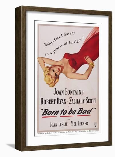 Born to Be Bad-null-Framed Art Print