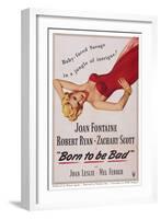 Born to Be Bad-null-Framed Art Print