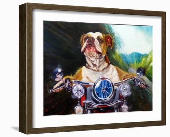 Born To Be Wild-Lucia Heffernan-Framed Art Print