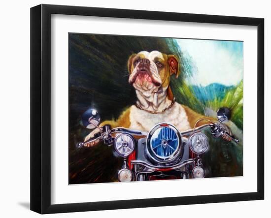 Born To Be Wild-Lucia Heffernan-Framed Art Print