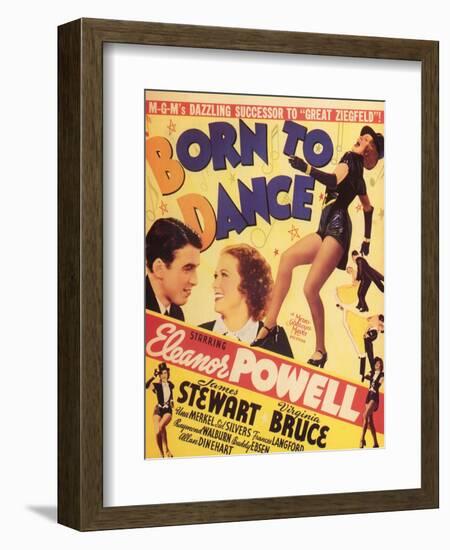 Born to Dance , 1936-null-Framed Art Print