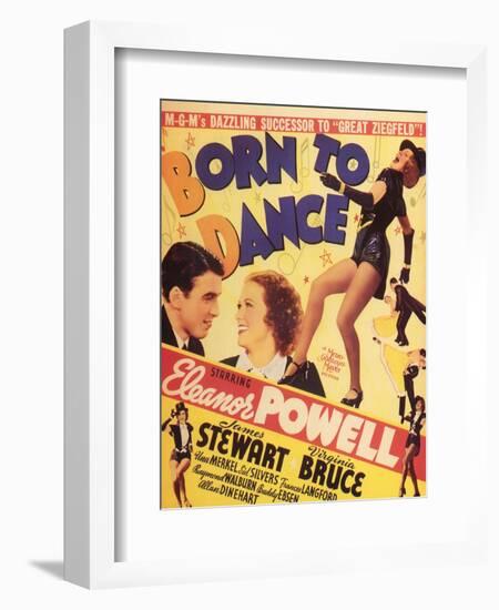 Born to Dance , 1936-null-Framed Art Print