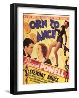 Born to Dance , 1936-null-Framed Art Print