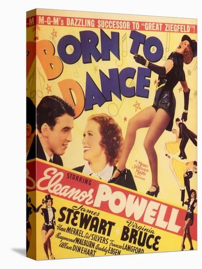 Born to Dance , 1936-null-Stretched Canvas