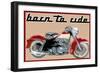 Born to Ride-Mindy Sommers-Framed Giclee Print