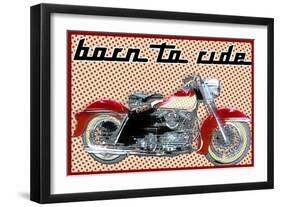 Born to Ride-Mindy Sommers-Framed Giclee Print