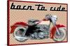 Born to Ride-Mindy Sommers-Stretched Canvas