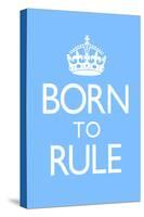 Born To Rule - Blue Baby's Room-null-Stretched Canvas