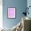 Born To Rule - Pink Baby's Room-null-Framed Poster displayed on a wall