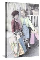 Born to Shop-Gail Goodwin-Stretched Canvas