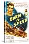 Born to Speed, Johnny Sands, Vivian Austin on poster art, 1947-null-Stretched Canvas