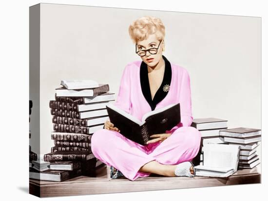 Born Yesterday, Judy Holliday, 1950-null-Stretched Canvas