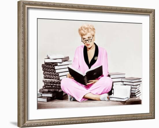 Born Yesterday, Judy Holliday, 1950-null-Framed Photo