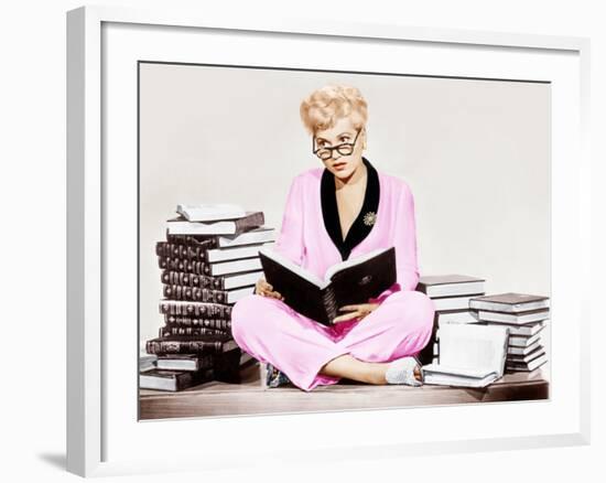 Born Yesterday, Judy Holliday, 1950-null-Framed Photo