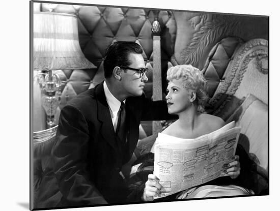 Born Yesterday, William Holden, Judy Holliday, 1950-null-Mounted Photo