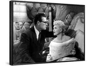 Born Yesterday, William Holden, Judy Holliday, 1950-null-Framed Photo