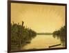 Borneo, Lake Scene 1883-JC Rappard-Framed Art Print
