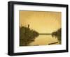 Borneo, Lake Scene 1883-JC Rappard-Framed Art Print