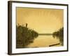 Borneo, Lake Scene 1883-JC Rappard-Framed Art Print