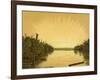 Borneo, Lake Scene 1883-JC Rappard-Framed Art Print