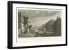 Bornhofen and Ruins of the Brothers-William Tombleson-Framed Giclee Print