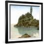 Bornholm (Denmark), the Cliffs of Roe-Leon, Levy et Fils-Framed Photographic Print