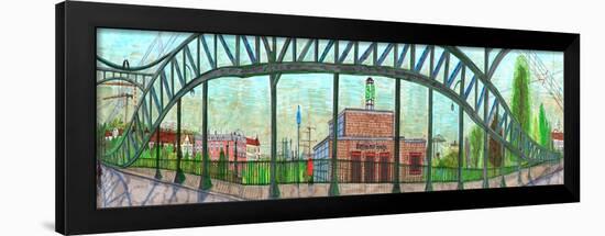 Bornholmer Strasse-Charlotte Orr-Framed Premium Giclee Print