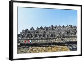 Borobodur, Kedu Plain, Java, Indonesia, Asia-Jochen Schlenker-Framed Photographic Print