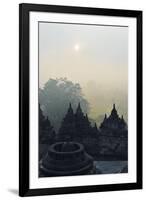 Borobodur, Kedu Plain, Java, Indonesia, Asia-Jochen Schlenker-Framed Photographic Print