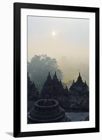 Borobodur, Kedu Plain, Java, Indonesia, Asia-Jochen Schlenker-Framed Photographic Print