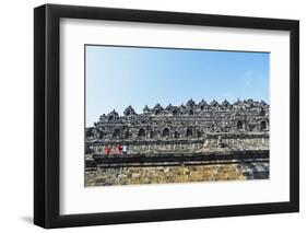 Borobodur, Kedu Plain, Java, Indonesia, Asia-Jochen Schlenker-Framed Photographic Print