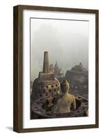 Borobodur, UNESCO World Heritage Site, Kedu Plain, Java, Indonesia, Southeast Asia, Asia-Jochen Schlenker-Framed Photographic Print