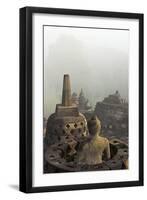 Borobodur, UNESCO World Heritage Site, Kedu Plain, Java, Indonesia, Southeast Asia, Asia-Jochen Schlenker-Framed Photographic Print