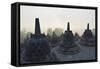 Borobodur, UNESCO World Heritage Site, Kedu Plain, Java, Indonesia, Southeast Asia, Asia-Jochen Schlenker-Framed Stretched Canvas