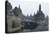 Borobodur, UNESCO World Heritage Site, Kedu Plain, Java, Indonesia, Southeast Asia, Asia-Jochen Schlenker-Stretched Canvas