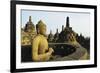 Borobodur, UNESCO World Heritage Site, Kedu Plain, Java, Indonesia, Southeast Asia, Asia-Jochen Schlenker-Framed Photographic Print