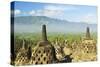 Borobodur, UNESCO World Heritage Site, Kedu Plain, Java, Indonesia, Southeast Asia, Asia-Jochen Schlenker-Stretched Canvas