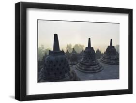 Borobodur, UNESCO World Heritage Site, Kedu Plain, Java, Indonesia, Southeast Asia, Asia-Jochen Schlenker-Framed Photographic Print