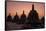 Borobudur Buddhist temple, at sunrise, Central Java, Indonesia-Dominic Byrne-Framed Stretched Canvas