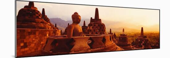 Borobudur Buddhist Temple Java Indonesia-null-Mounted Photographic Print