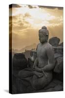 Borobudur Buddhist Temple, UNESCO World Heritage Site, Java, Indonesia, Southeast Asia-Angelo-Stretched Canvas