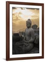 Borobudur Buddhist Temple, UNESCO World Heritage Site, Java, Indonesia, Southeast Asia-Angelo-Framed Photographic Print