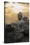 Borobudur Buddhist Temple, UNESCO World Heritage Site, Java, Indonesia, Southeast Asia-Angelo-Stretched Canvas