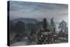 Borobudur Buddhist Temple, UNESCO World Heritage Site, Java, Indonesia, Southeast Asia-Angelo-Stretched Canvas