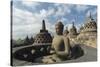 Borobudur Buddhist Temple, UNESCO World Heritage Site, Java, Indonesia, Southeast Asia-Angelo-Stretched Canvas