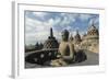 Borobudur Buddhist Temple, UNESCO World Heritage Site, Java, Indonesia, Southeast Asia-Angelo-Framed Photographic Print