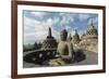 Borobudur Buddhist Temple, UNESCO World Heritage Site, Java, Indonesia, Southeast Asia-Angelo-Framed Photographic Print